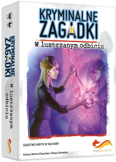 Kryminalne zagadki: W lustrzanym odbiciu, gra logiczna, FoxGames FoxGames
