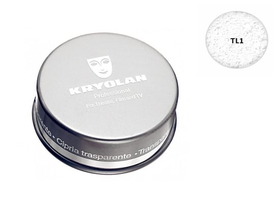 Kryolan, Translucent Powder, transparentny puder do twarzy 01, 60 g Kryolan