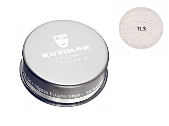 Kryolan, Translucent Powder, transparentny puder do twarzy 03, 20 g Kryolan