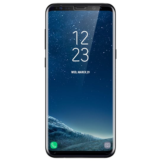 Krystalicznie przezroczyste zabezpieczenie ekranu ze szkła hartowanego do telefonu Samsung Galaxy S8 Avizar