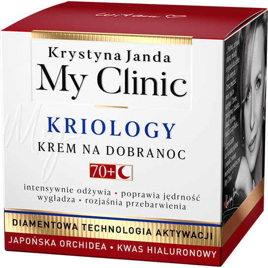 Krystyna Janda, My Clinic Kriology, Krem na dobranoc 70+, 50 ml Janda
