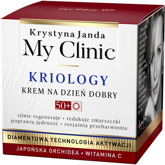 Krystyna Janda, My Clinic Kriology, Krem na dzień dobry 50+, 50 ml Janda