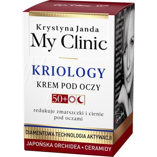Krystyna Janda, My Clinic Kriology, Krem pod oczy 50+, 15 ml Janda