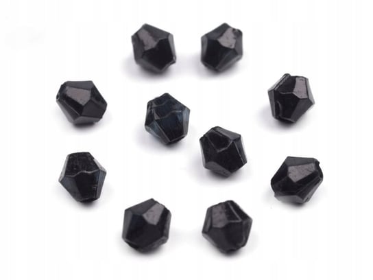 Kryształki Diamentowe Czarne 10mm 20szt Inna marka