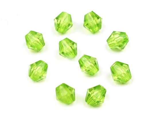 Kryształki Diamentowe Jasno Zielone 12mm 12szt Inna marka