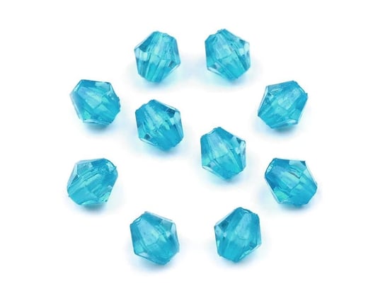 Kryształki Diamentowe Niebieski Lazur 4Mm 150Szt Inna marka