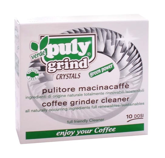 Kryształki do czyszczenia młynka PULY CAFF Verde, 10 szt. Puly Caff