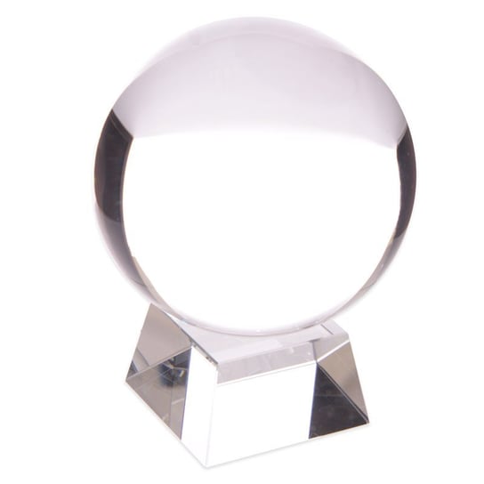 Kryształowa kula 7,5 cm fotografia refrakcyjna Puckator