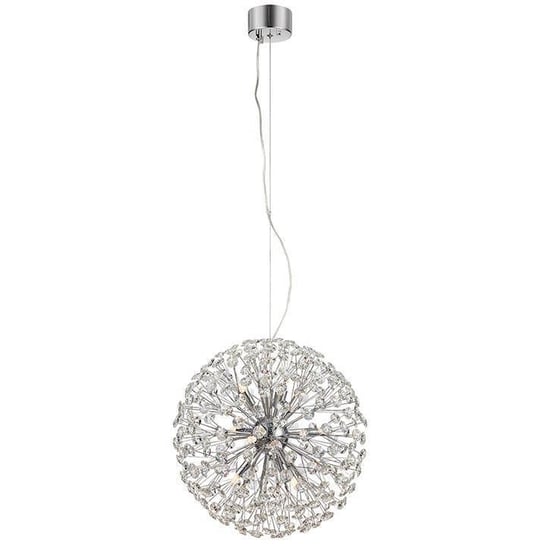 Kryształowa LAMPA wisząca BOLID 108101 Markslojd metalowa OPRAWA crystal glamour ZWIS kula chrom przezroczysta Markslojd