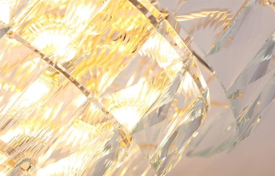 Kryształowa LAMPA wisząca VIVALDI P0269 Maxlight okrągła OPRAWA zwis glamour crystal przezroczysty MaxLight