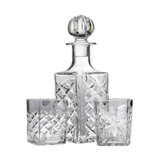 Kryształowy Zestaw Do Whisky (Karafka + Szklanki) Unique Niemen Crystal