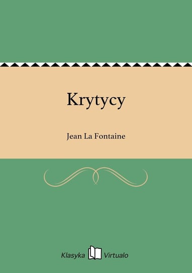 Krytycy La Fontaine Jean