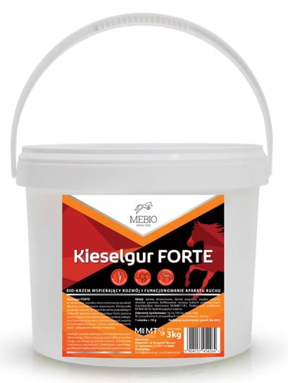 Krzem MEBIO Kieselgur Forte 3kg Inna marka