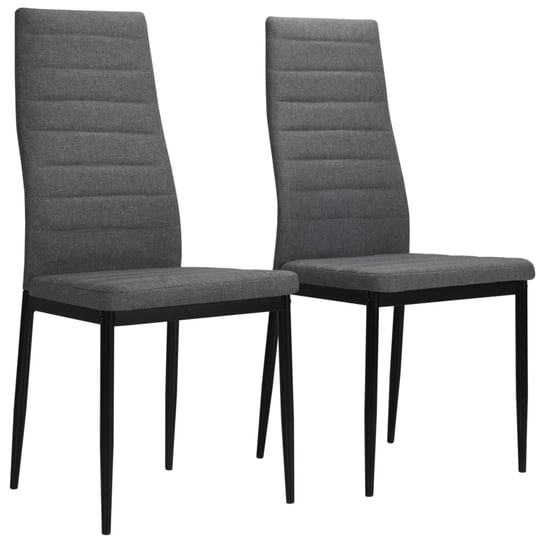 Krzeseła stołowe jasnoszare 43x44x96cm (2 szt.) / AAALOE Inna marka