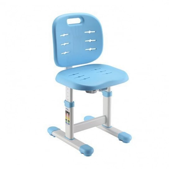 Krzesełko do Biurka Regulowane Niebieskie Dziecko Fun Desk