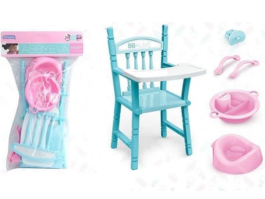 Krzesełko do karmienia dla lalki worek Adar