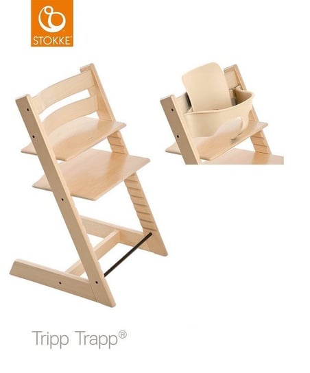 Krzesełko Stokke Tripp Trapp Natural + Baby Set Stokke