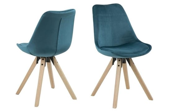 Krzesła ACTONA Dima, butelkowa zieleń, 44x42x85 cm, 2 szt. Actona