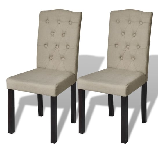 Krzesła Chesterfield, 42x53x95 cm, wielbłądzi beż, / AAALOE Inna marka