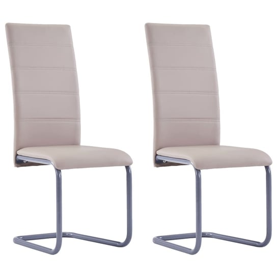 Krzesła jadalniane cappuccino 41x52,5x102,5cm - 2s Inna marka