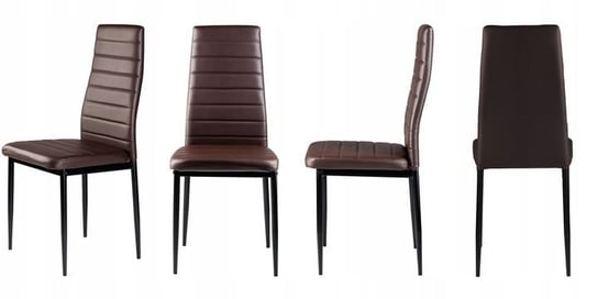Krzesła MODERNHOME Prestige, brązowe, 98x42x42 cm, 4 szt. ModernHome