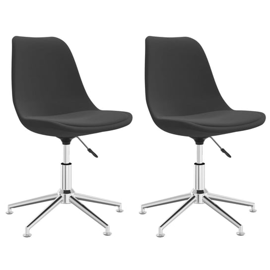 Krzesła stołowe 48x59x80-94cm ciemnoszary / AAALOE Inna marka