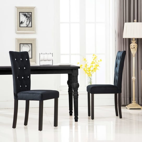 Krzesła stołowe VIDAXL, srebrne, 2 szt., 43x51x98 cm vidaXL