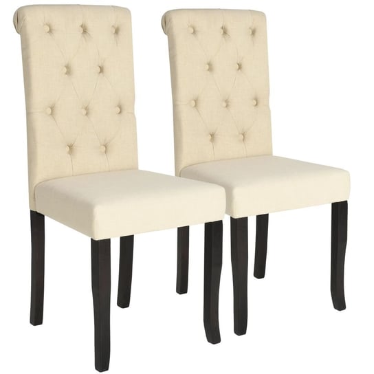 Krzesła vidaXL drewniane, 2szt., 42x52x96cm vidaXL