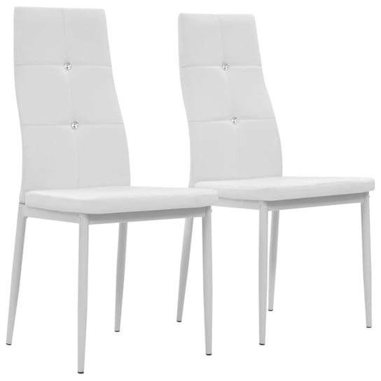 Krzesła vidaXL ze sztucznej skóry, 2 szt., 43x43,5x96cm vidaXL