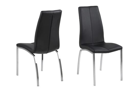 Krzesło ACTONA Asama, czarne, 43,5x57x95 cm Actona