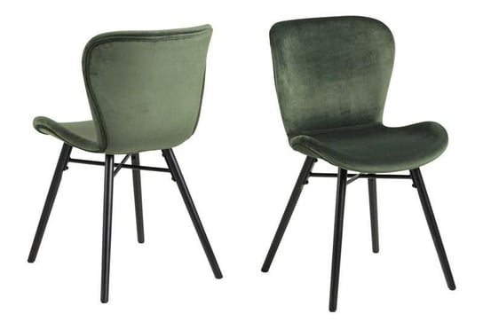 Krzesło ACTONA Batilda Vic, zielone, 82x47x56 cm Actona