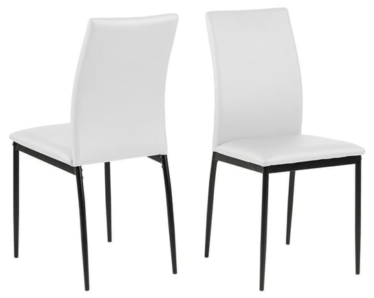 Krzesło ACTONA Demina, białe, 43,5x53x92 cm Actona