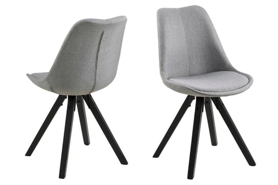 Krzesło ACTONA Dima, szare, 48,5x55x85 cm Actona