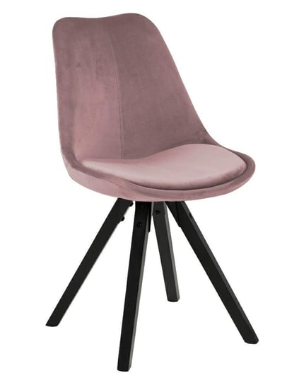 Krzesło ACTONA Dima Vic, różowe, 85x48 x55 cm Actona