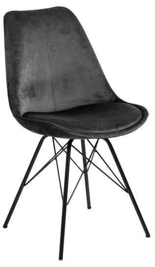 Krzesło ACTONA Eris, ciemnoszare, 49x86 cm Actona