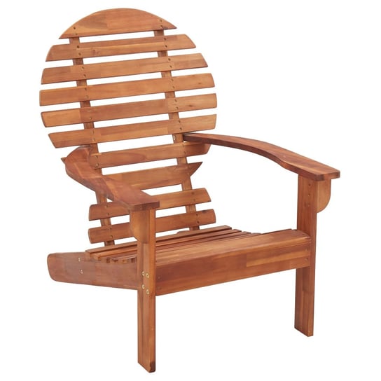 Krzesło Adirondack z litego drewna, 69x96x89 cm, k / AAALOE Inna marka
