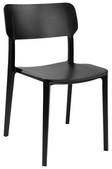 Krzesło AGAT PREMIUM czarne - polipropylen King Home