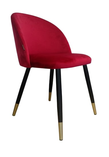Krzesło ATOS Colin MG31, ciemnobrązowo-czarne, 76x57x44 cm Atos