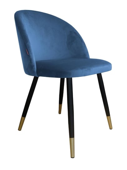 Krzesło ATOS Colin MG33, niebiesko-czarne, 76x57x44 cm Atos