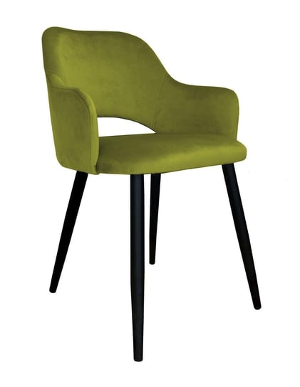 Krzesło ATOS Milano BL75, oliwkowe, 76x42x57 cm Atos