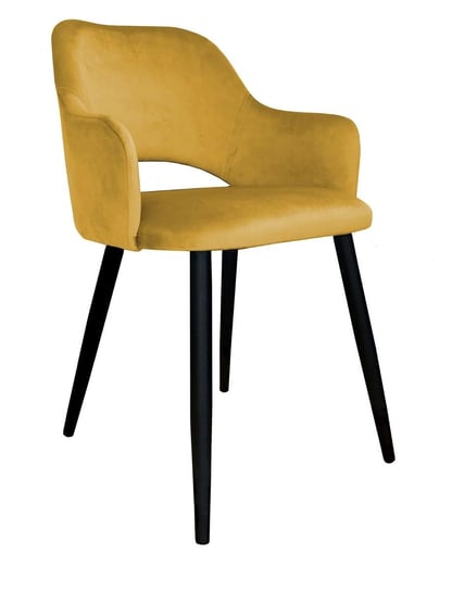 Krzesło ATOS Milano MG15, ciemnożółte, 76x42x57 cm Atos