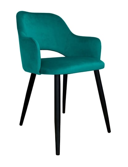 Krzesło ATOS Milano MG20, turkusowe, 76x42x57 cm Atos