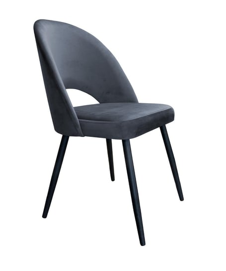 Krzesło ATOS Polo BL14, grafitowe, 87x64x53 cm Atos