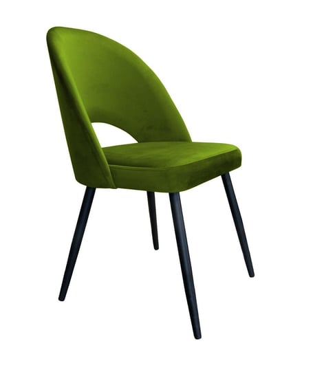 Krzesło ATOS Polo BL75, zielono-czarne, 87x64x53 cm Atos