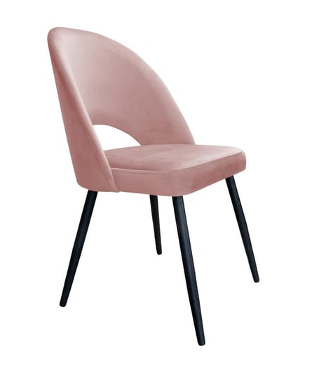 Krzesło ATOS Polo MG58, różowo-czarne, 87x64x53 cm Atos