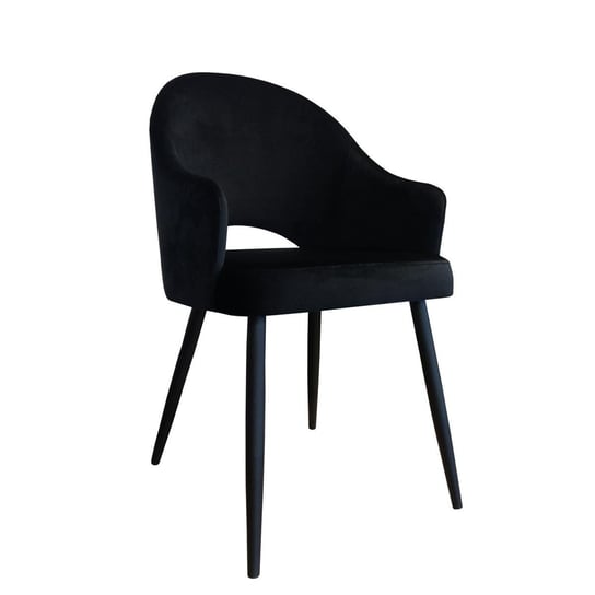 Krzesło ATOS Velve MG19, czarne, 87x44x65 cm Atos