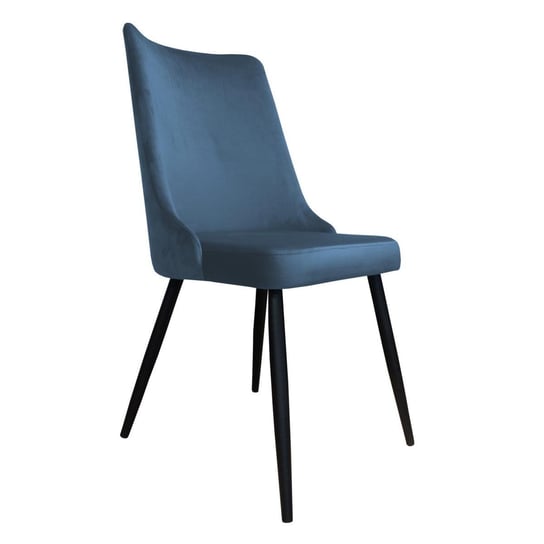Krzesło ATOS Victor MG33, niebiesko-czarne, 96x50x50 cm Atos
