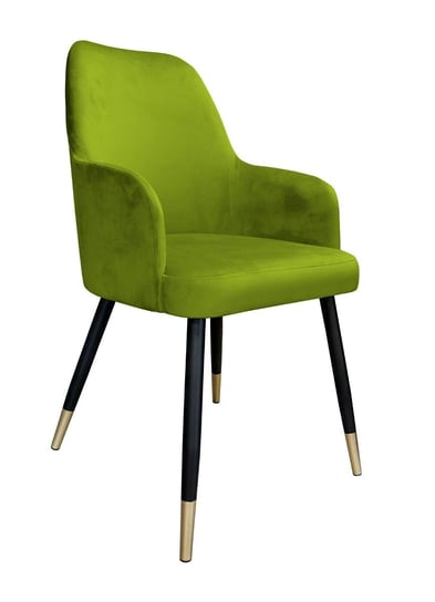 Krzesło ATOS Westa BL75, zielono-czarne, 88x65x53 cm Atos