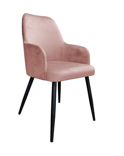 Krzesło ATOS Westa MG58, różowo-czarne, 88x65x53 cm Atos
