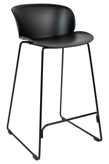 Krzesło barowe ALTOPC-163.H66 do kuchni loft czarne King Home